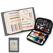 Stitch Book Topboutique DIY Stitch Book Embroidery Stitch Book Embroidery Sewing Books Stitches Sample Books for Beginners Adult, Suitable for Embroidery Beginners and Enthusiasts