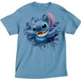 thumbnail image 1 of Stitch Breaking Through Front & Back Men's T-Shirt, 1 of 2