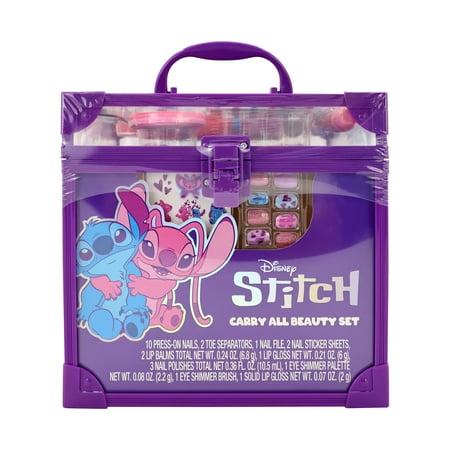 Stitch Carry All Beauty Set, 24 Pieces