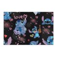 Stitch Cartoon 2×3 ft Face Flag Vivid Color and Fade proof Canvas