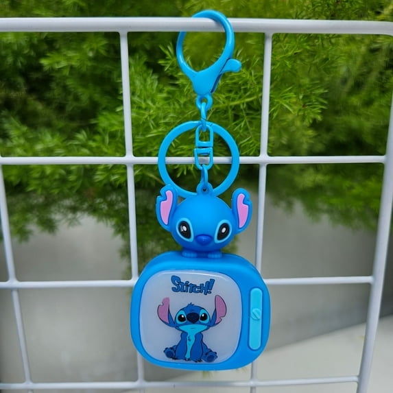 Stitch Cartoon Keychains For Girls Boys, Cute Pendant Keychains Accessories, Key ring Purse Backpack, Key Accessories Wristlet