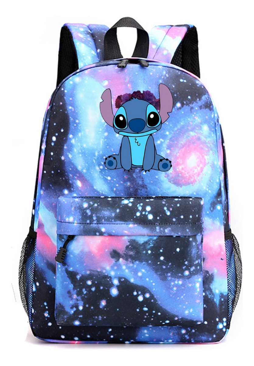 Stitch Character Backpack for Teens – Students Casual Travel Bag – Great for School Books and Gear