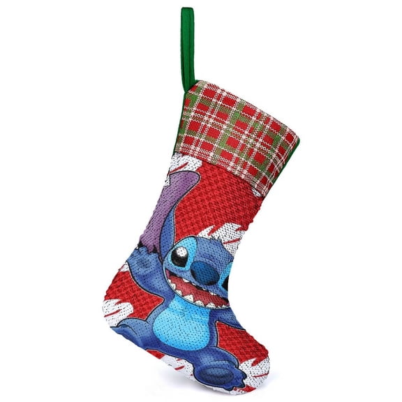 Stitch Christmas Stocking Santa Claus Stockings Xmax Gift Socks Christmas Tree Decoration Party Ornaments Hangings