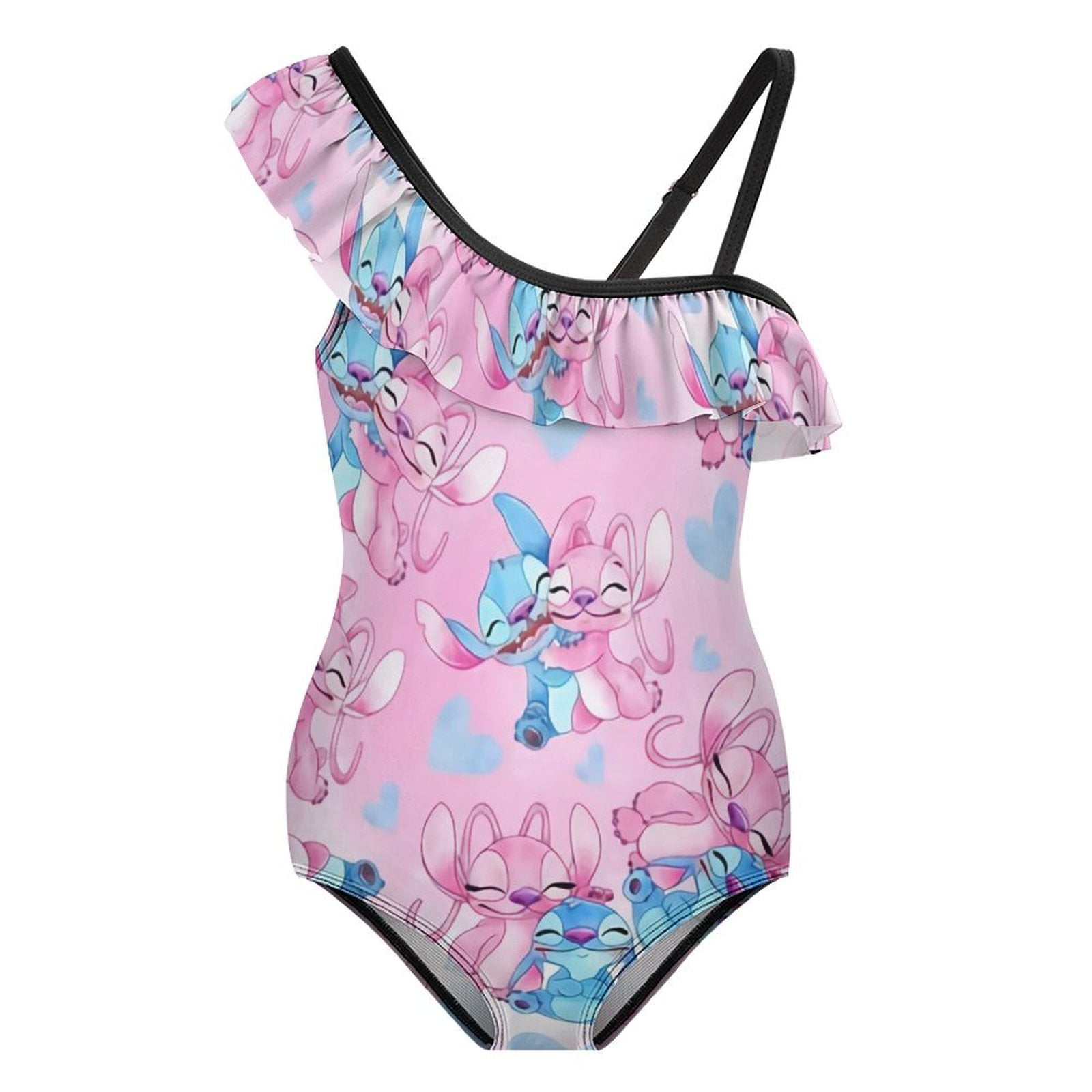 Girls Stripe Swim For Good Time One Piece