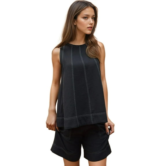 Stitch Detail Relax Fit Co-ord Set