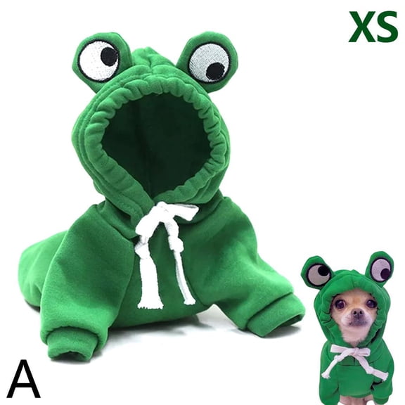 Stitch Dog Costume Green Cotton Dachshund Clothes, Soft & Warm Pet Sweatshirt for Small Dogs Breathable, Easy-on Design with Zipper Ideal Dog Accessories for Winter