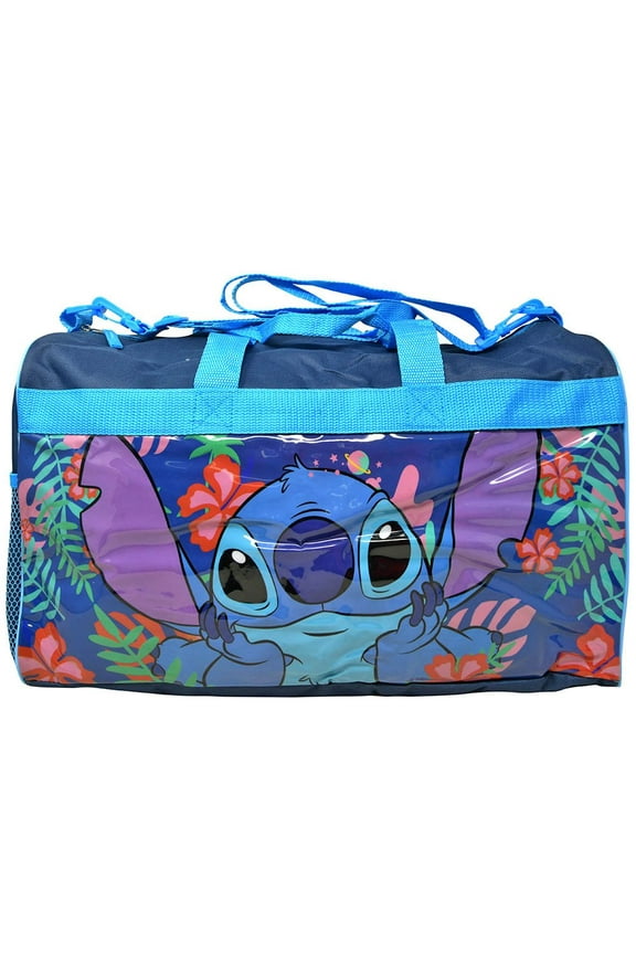 Stitch Duffle Bag with PVC Printed Panel
