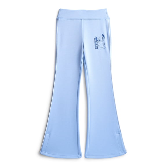 Stitch Girls Active Graphic Scuba Pants, Sizes 4-12