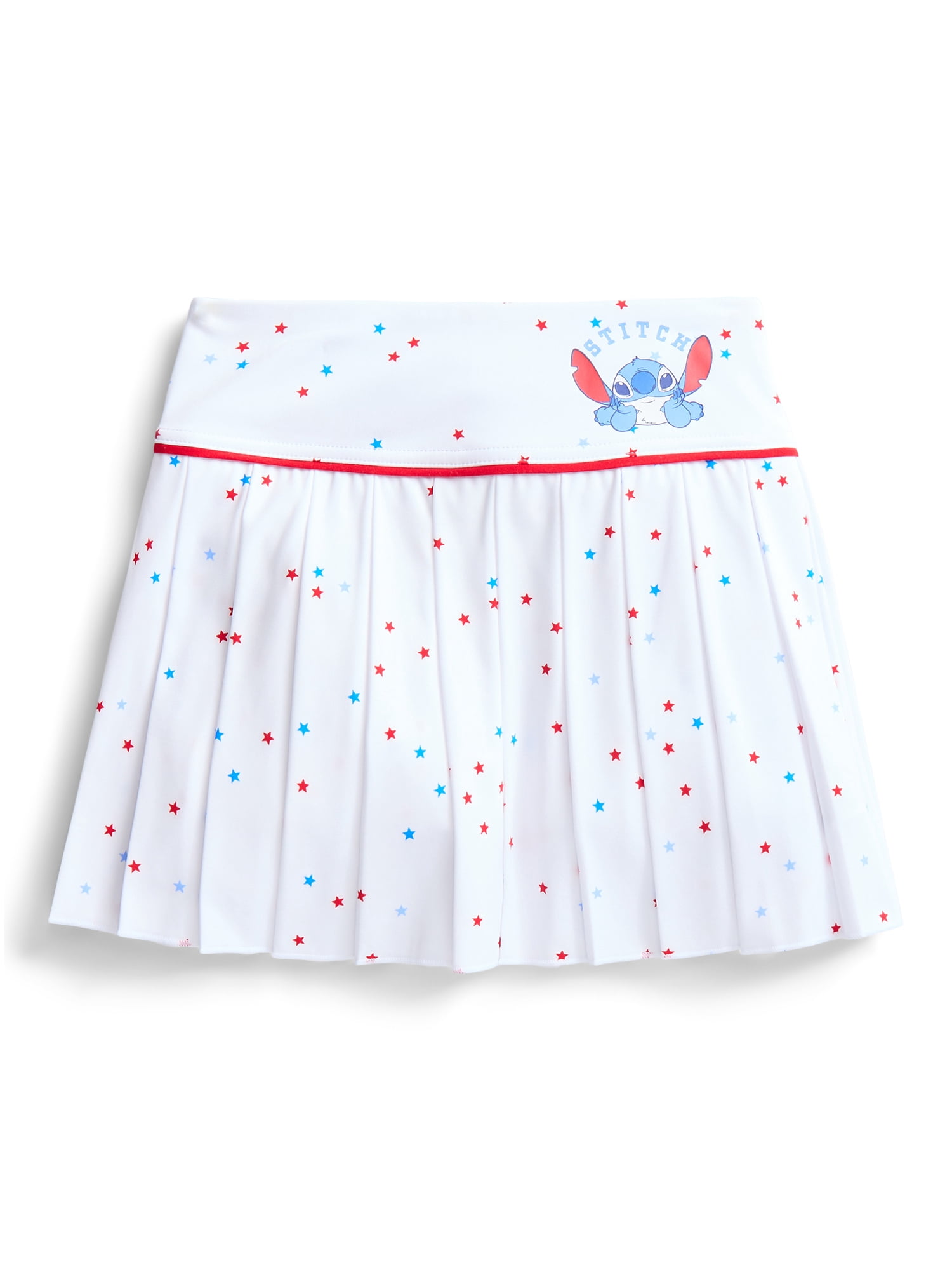 Disney Stitch Girls Active Pleated Skort, Sizes 4-12