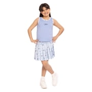 Stitch Girl's Active Tank Top and Pleated Skort Set, Sizes 4-12