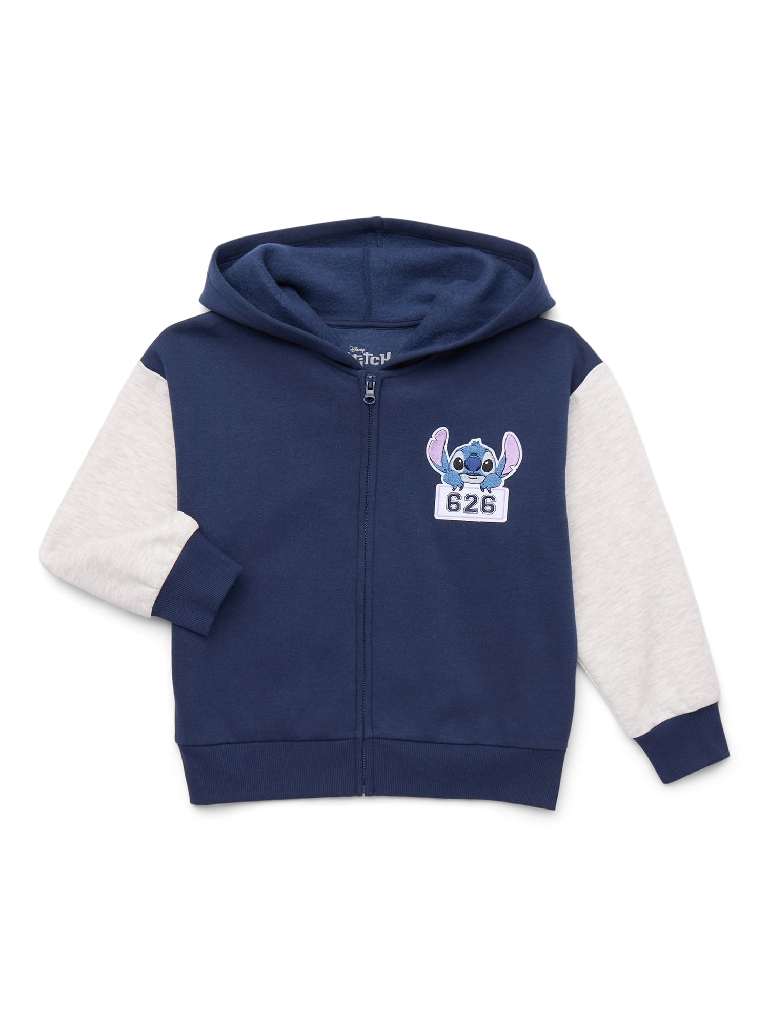 Disney Stitch and Angel Girls Graphic Fleece Hoodie