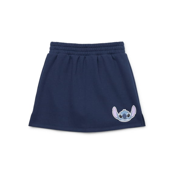 Stitch Girls Fleece Skort, Sizes 4-16