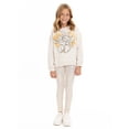 thumbnail image 1 of Stitch Girls' Graphic Sweatshirt and Shimmering Leggings Set, 2 Piece, Sizes 4-16, 1 of 8