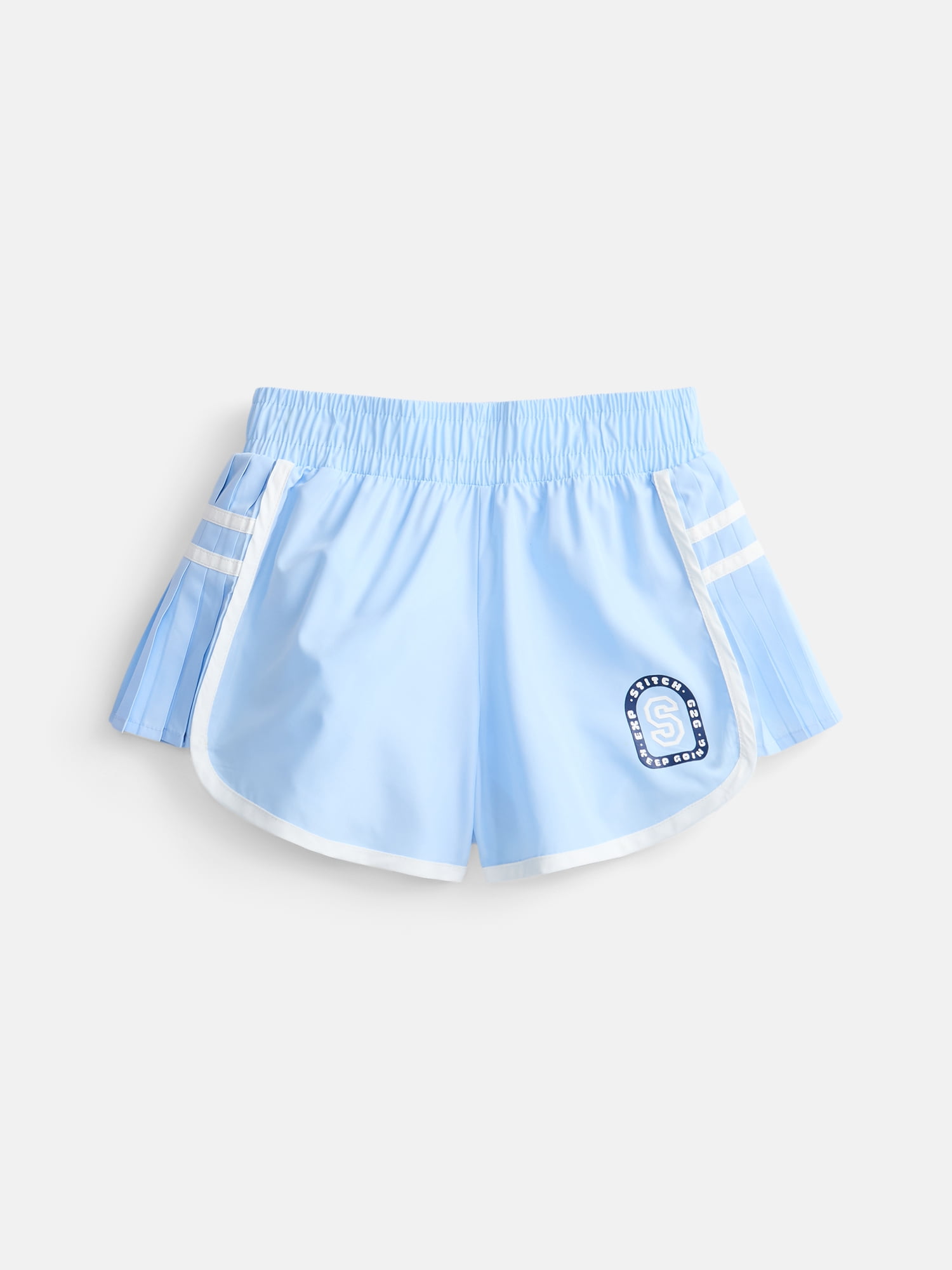 Disney Stitch Girls Active Flutter Shorts, Sizes 4-12