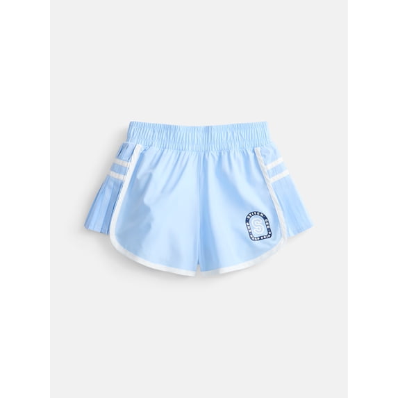 Disney Stitch Girls Active Flutter Shorts, Sizes 4-12