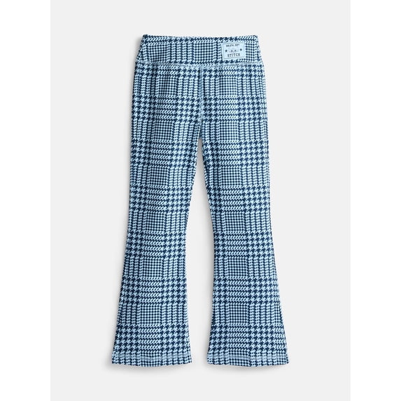 Stitch Girls Active Plaid Bootcut Legging, Sizes 4-12