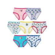 Stitch Girls Cotton Brief Character Underwear, 7-Pack, Size 4-8