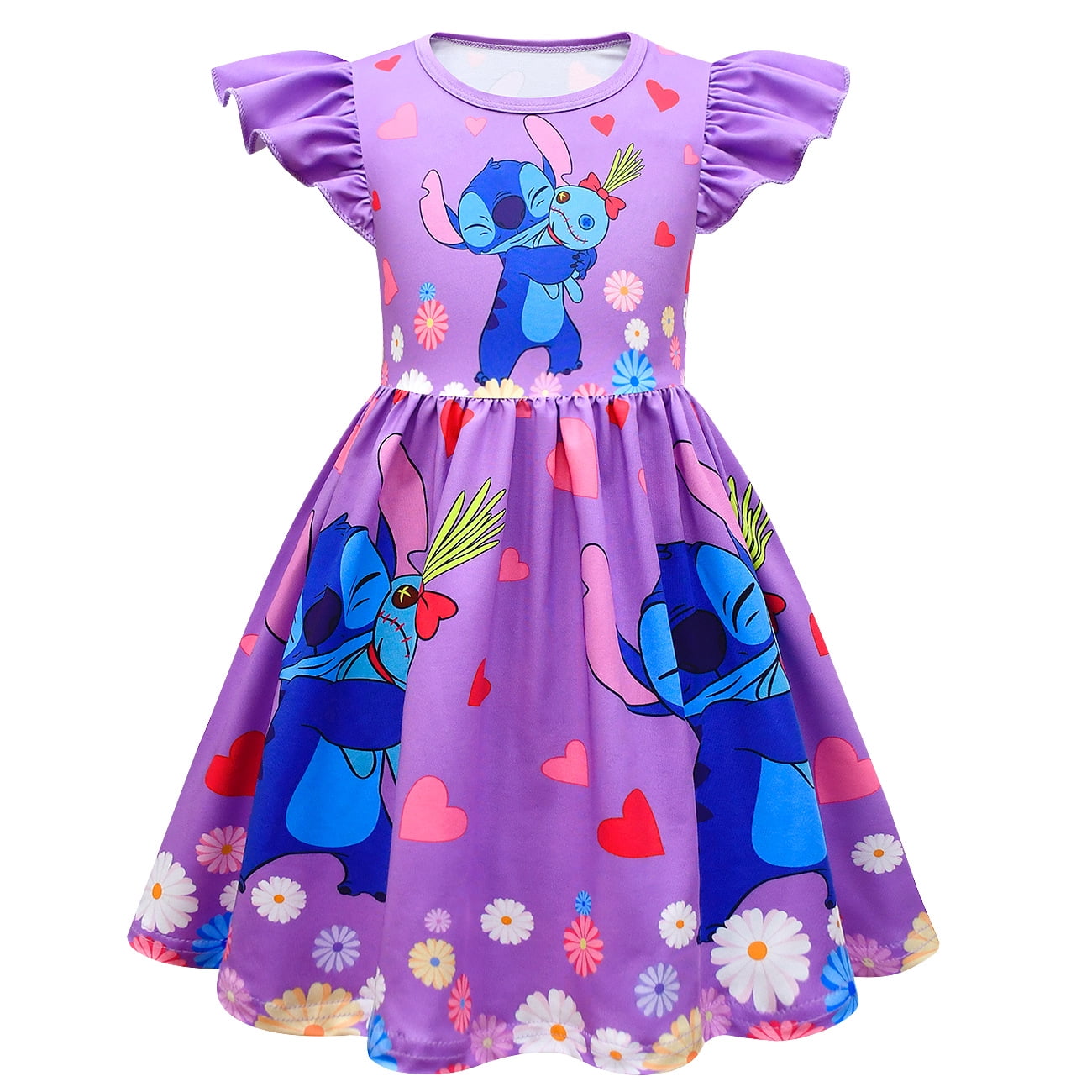 Stitch Girls Dress Costume Dress Kids Halloween Cosplay Outfit Cartoon stitch-girls-dress-costume-dress-kids-halloween-cosplay-outfit-cartoon