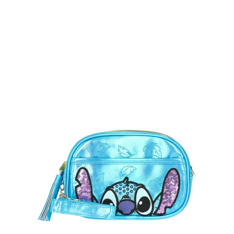Disney Lilo Stitch Girls Character Crossbody Bag Blue Women s Size One Size