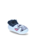 thumbnail image 1 of Stitch Girls Slipper Socks, 1-Pack, Sizes S/M-M/L, 1 of 5