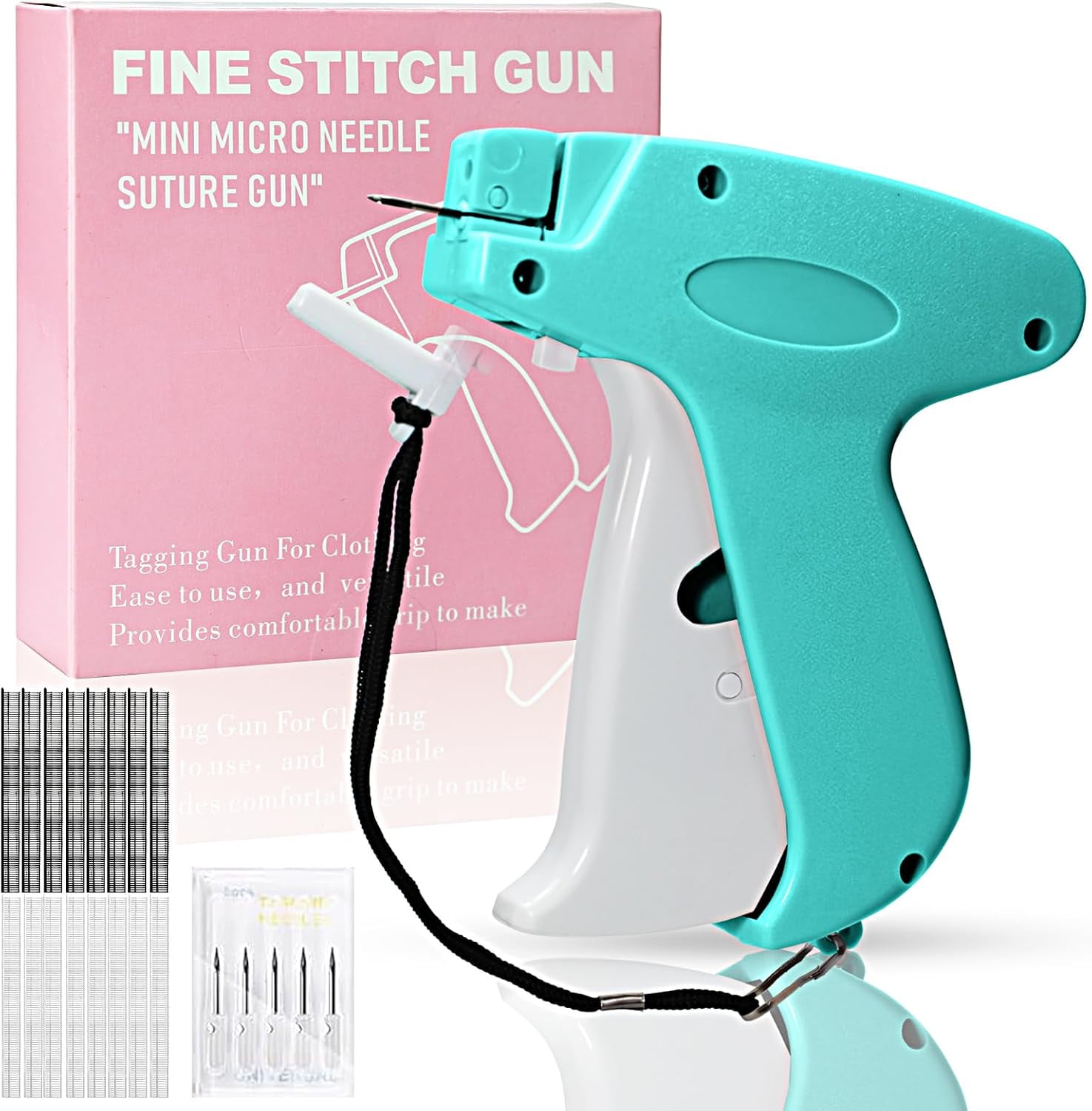 Stitch Gun for Clothes,Portable Hemming Tool, Handheld Portable Sewing ...