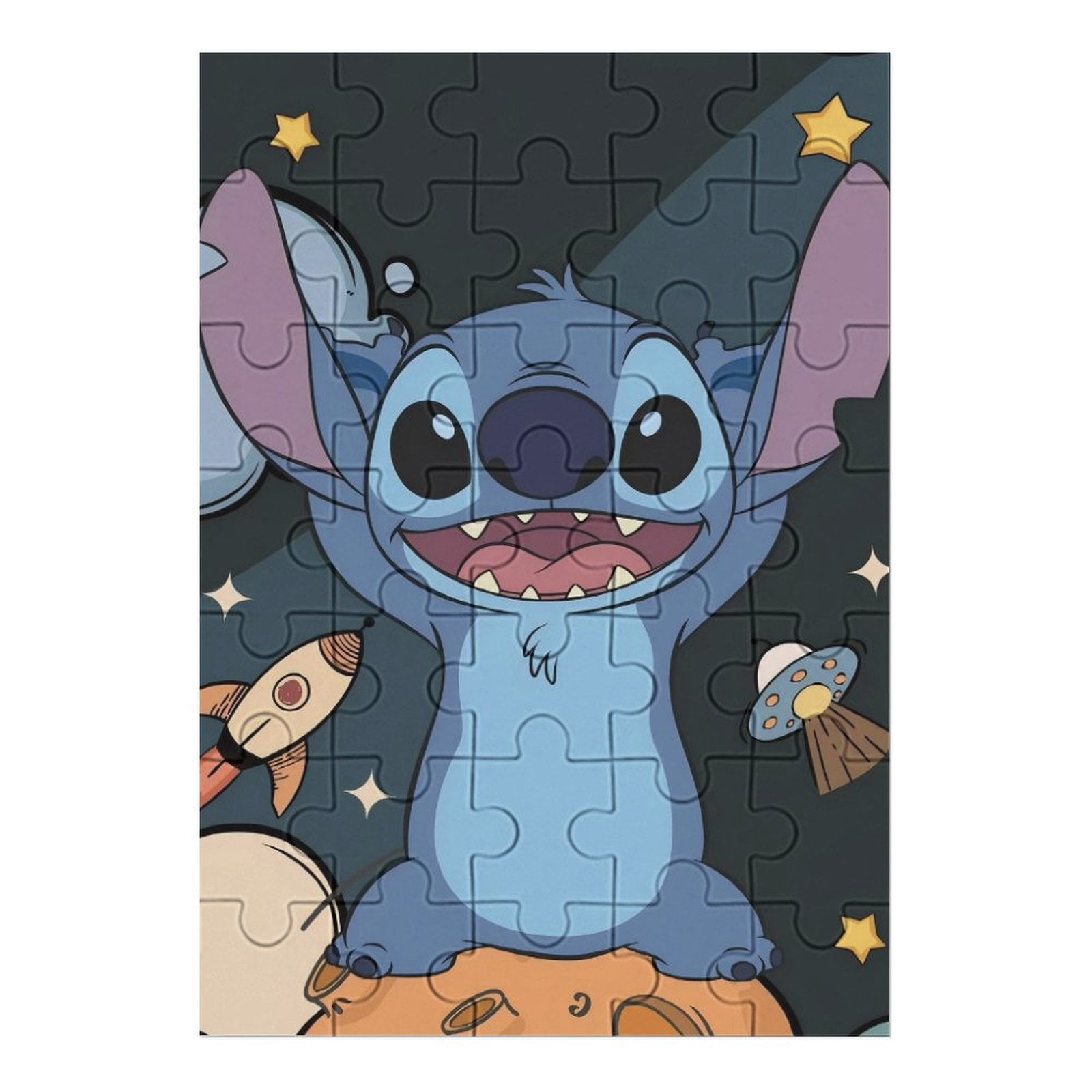 Stitch Riddles Stitch Halloween Merch Stitch Halloween Puzzles for Kids 35 PCS Puzzle ...