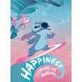 thumbnail image 1 of Stitch Happiness Comes In Waves Raschel Twin Size Blanket 55" x 75", 1 of 3
