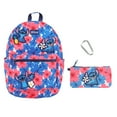 thumbnail image 1 of Stitch Hibiscus AOP 16" Travel Backpack, 1 of 7