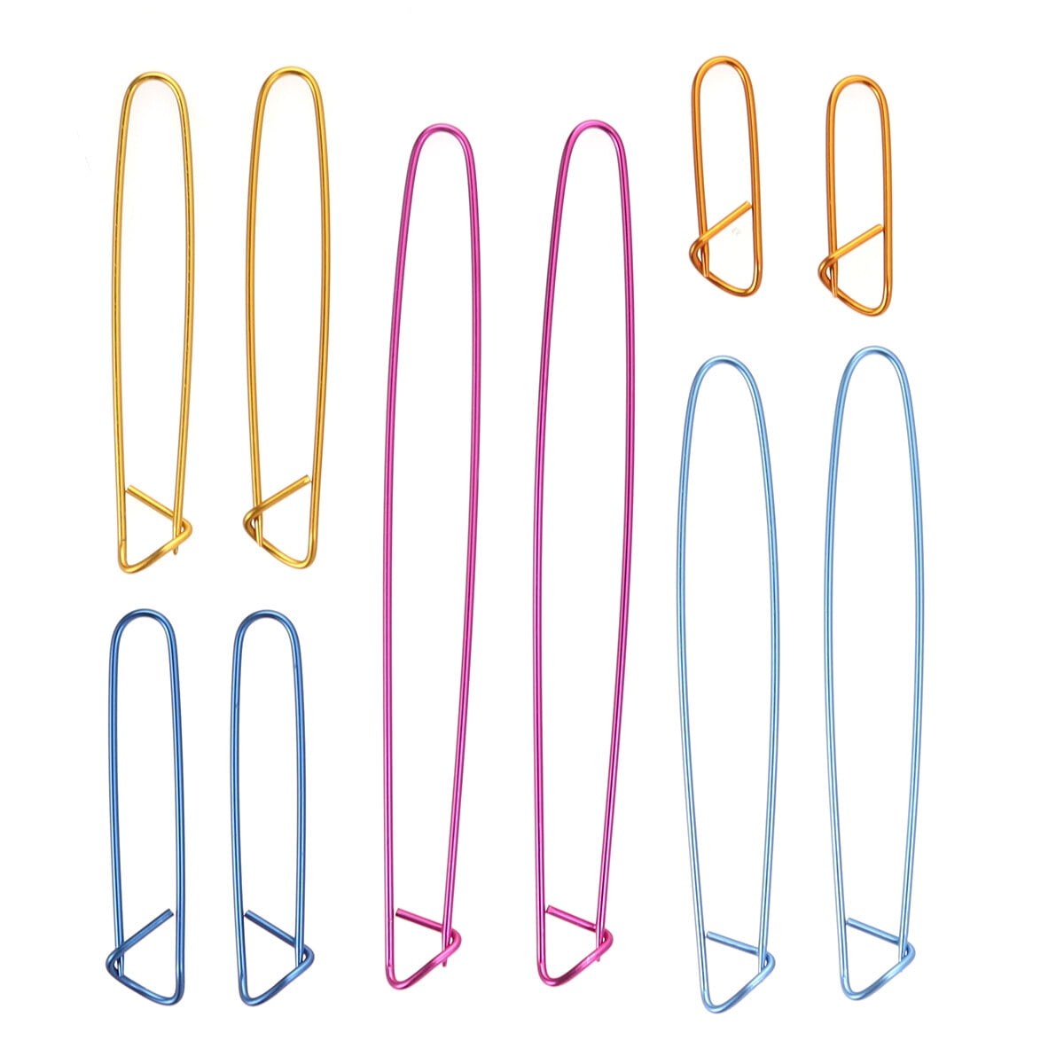 Random Holders holders 10pcs Random Colors Yarn Holder Set Crochet Knitting Needle ...