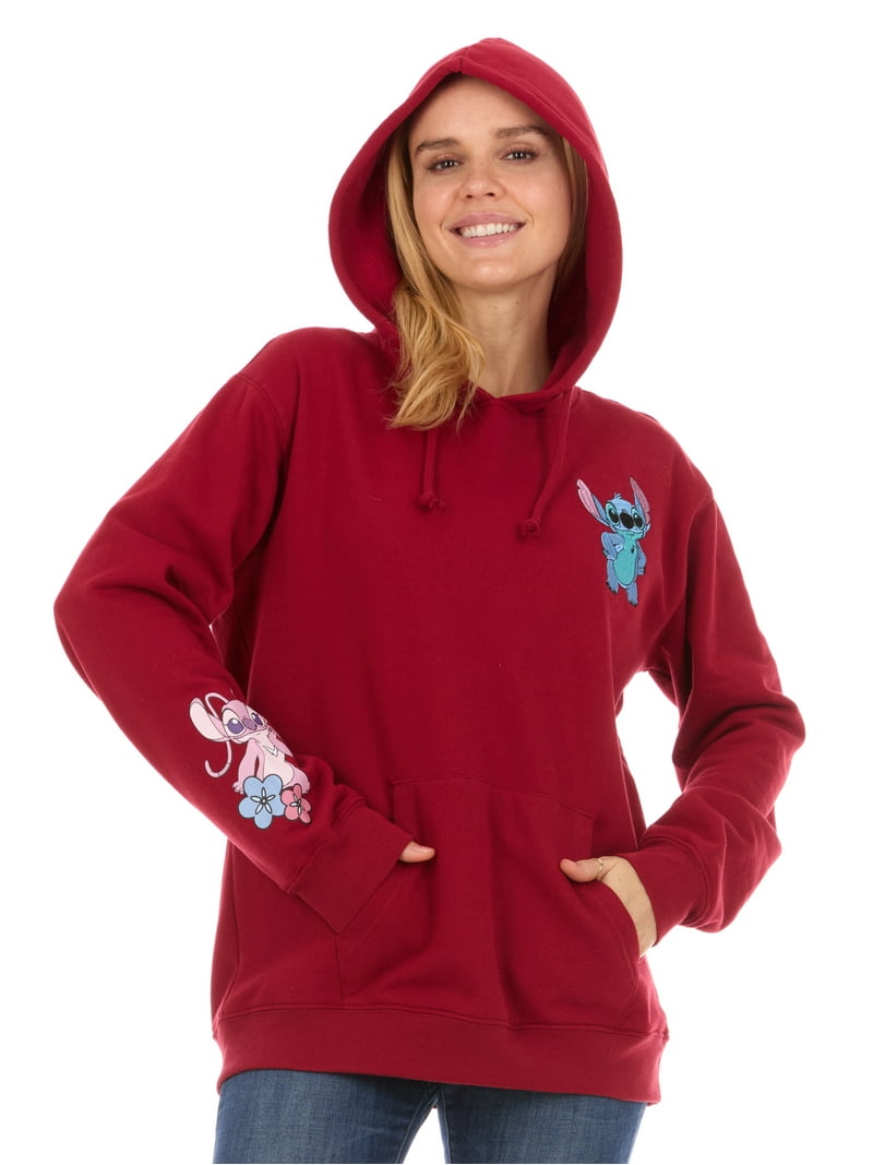 Stitch Hoodie Sweatshirts At Walmart Disney Lilo Stitch Ears Hood