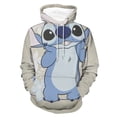 thumbnail image 1 of Stitch Hoodie with Pocket for Men Women Couple Gift, 1 of 7