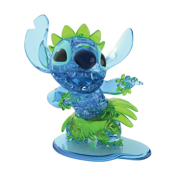 BePuzzled 3D Crystal Puzzle - Disney Hula Stitch: 35 Pcs