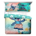 thumbnail image 1 of Stitch Island Vibes 3-Piece Reversible Queen Comforter & Pillowcase Set, Polyester, Multicolor, 1 of 9