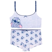 Stitch Junior's 2-Piece Bralette and Boyshort Set, Size Small to Extra Large