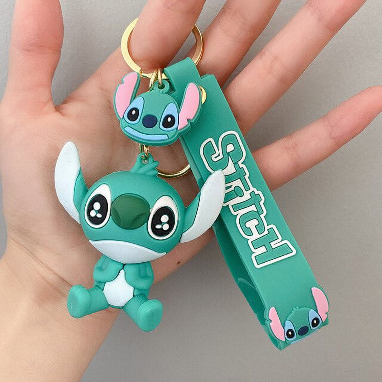 Stitch Keychains Lilo Stitches Car Key Handbag Accessories Disney