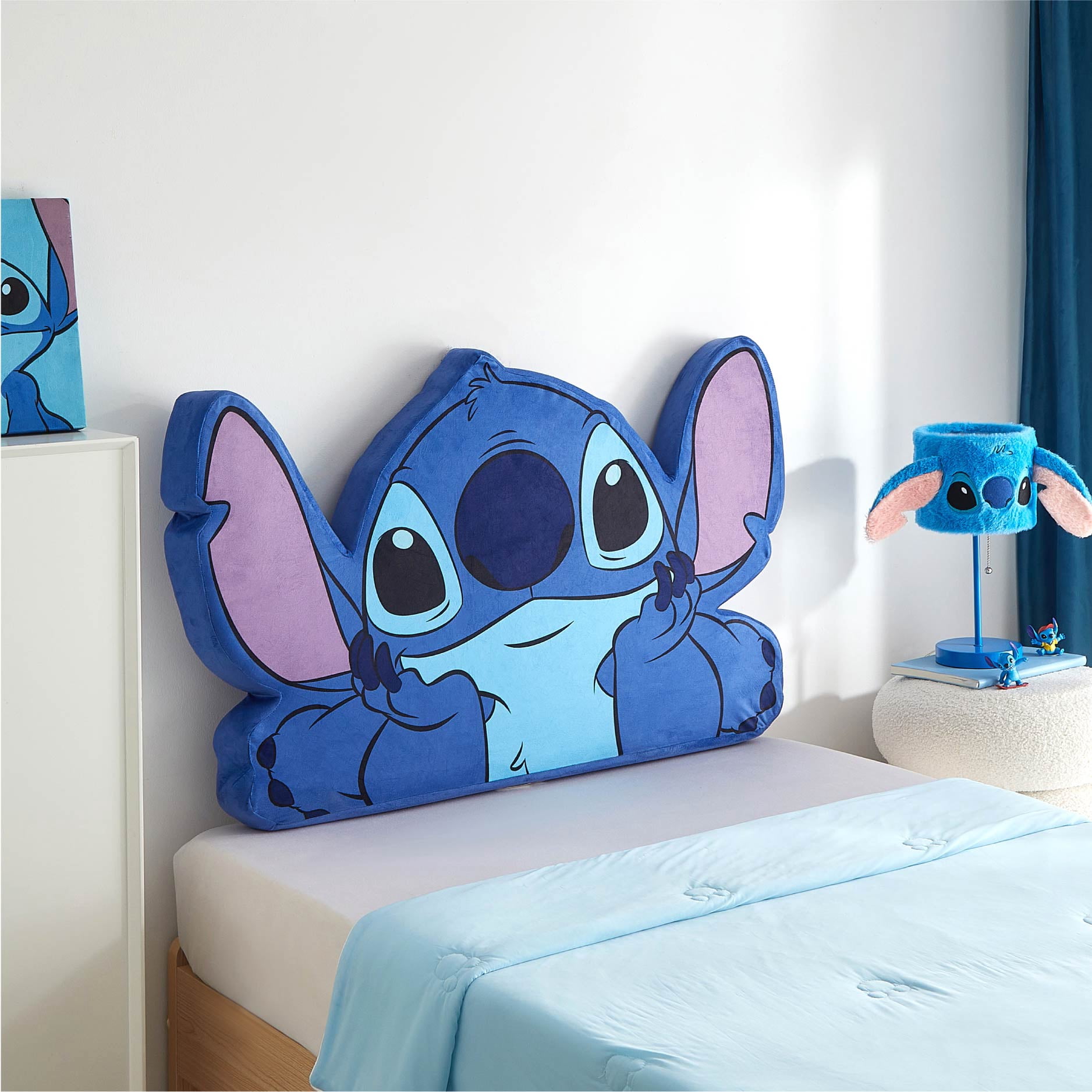 Stitch Kids Figural Compressed Headboard, Twin Size