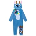 thumbnail image 1 of Stitch Kids Holiday Union Suit with Hood, Sizes 4-12, 1 of 3