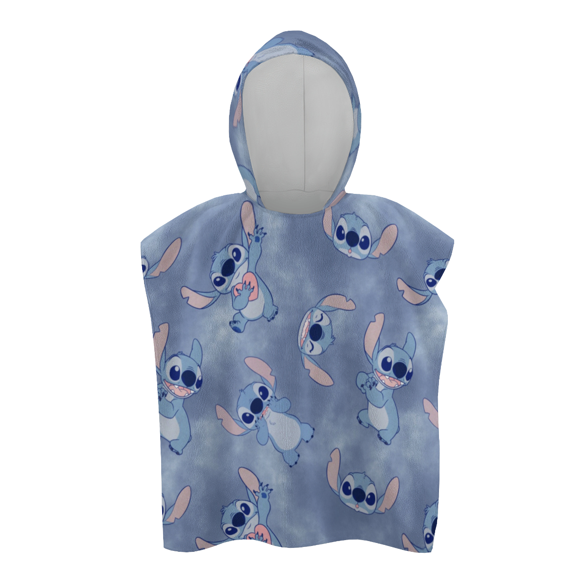 Stitch Kids Soft Hooded Bath Robe Kids Warm Gamer Robe Sleepwear ...