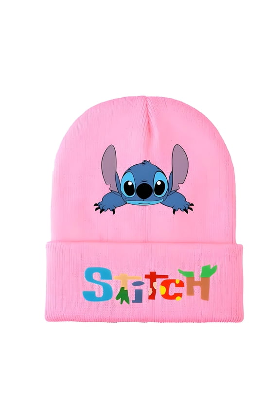 Anime Knitted Hat Anime Printed Simple Knitted Hat Autumn/Winter Warm Ear Protection Hat