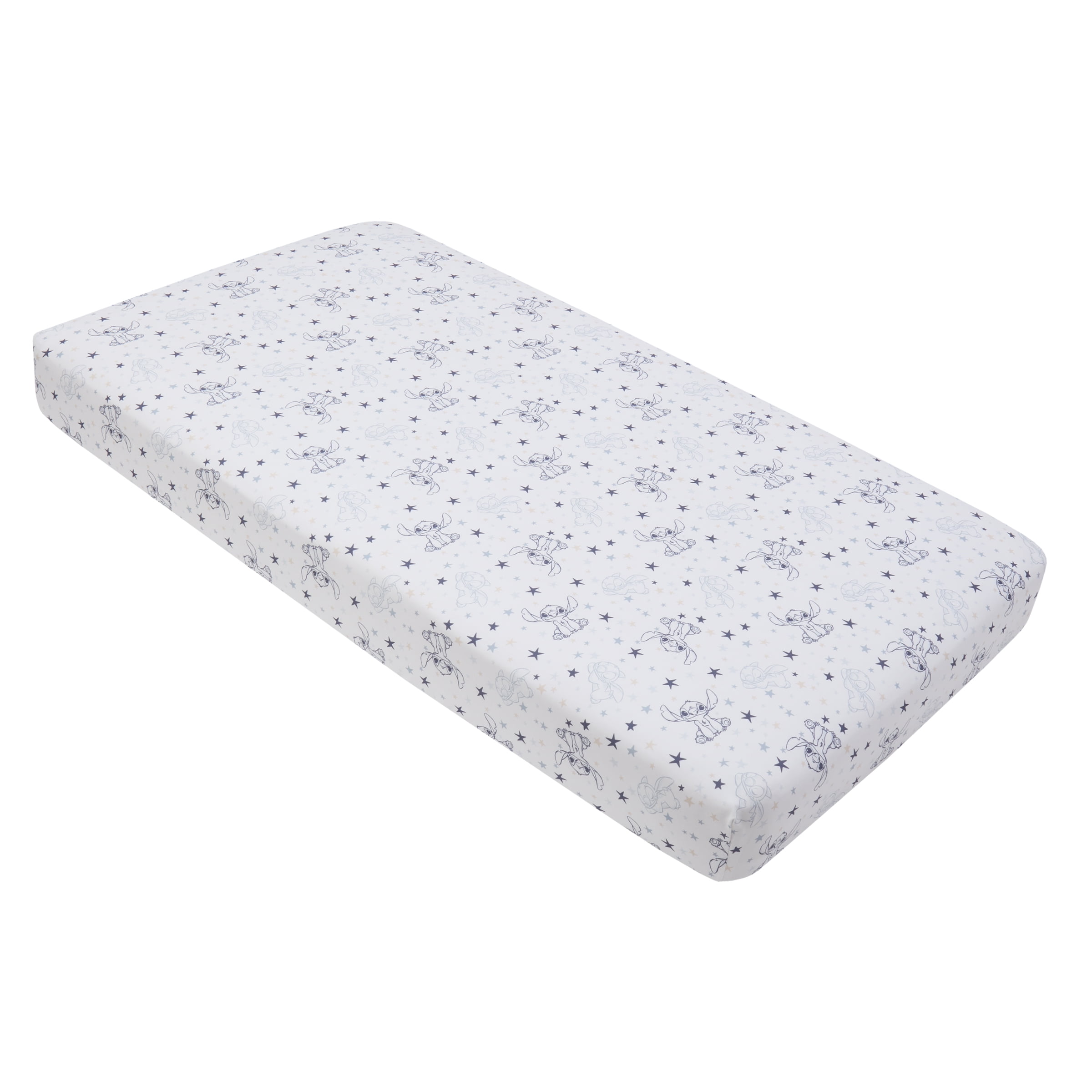 Stitch Little Dreamer Fitted Crib Sheet, Infant Boy, Blue
