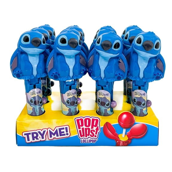 Stitch Lollipop Holder Case, 12 Count, Includes Lollipops