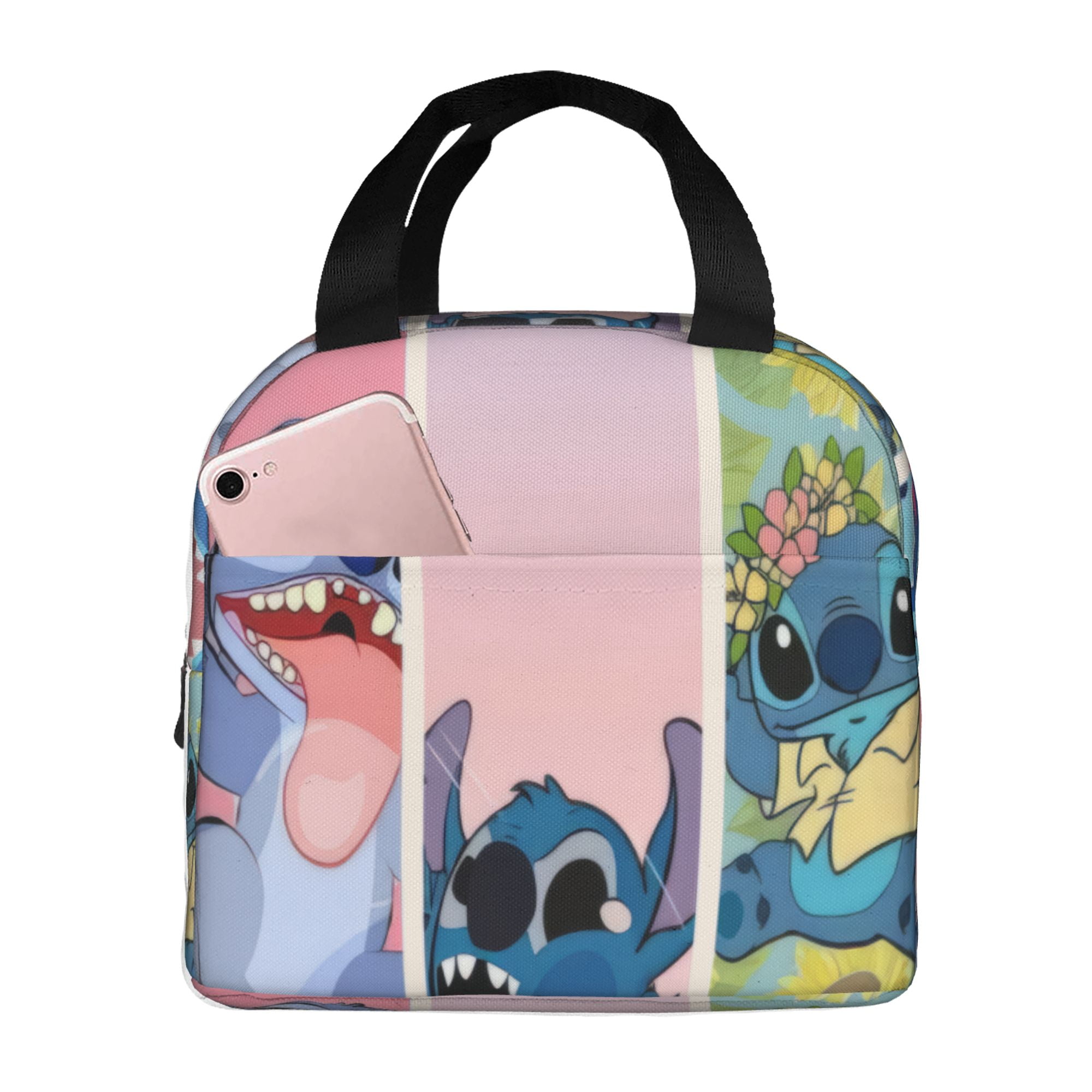 Stitch Lunch Box Lunch Bag for Women Adult Men, Aluminum Foil Thickened ...