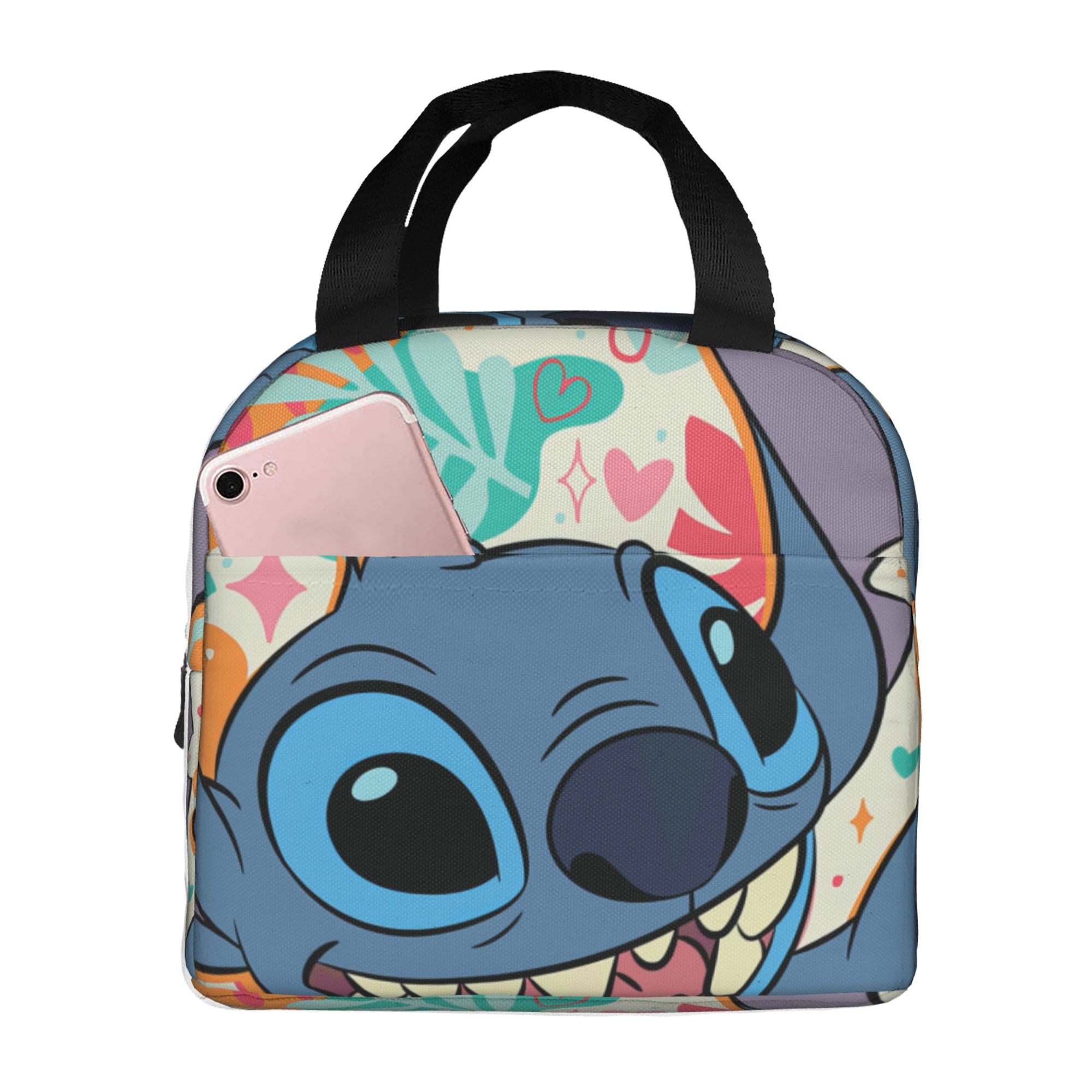 Stitch Lunch Box Lunch Bag for Women Adult Men, Aluminum Foil Thickened ...