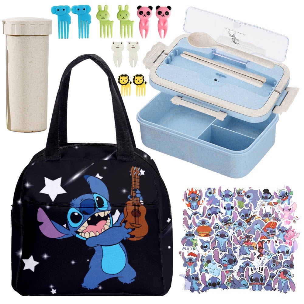Disney Lilo & Stitch Lunch Bag Travel Thermal Breakfast Box Kids School  Convenient Lunch Box Tote Food Bags Portable Ice Bag - Dolls - AliExpress