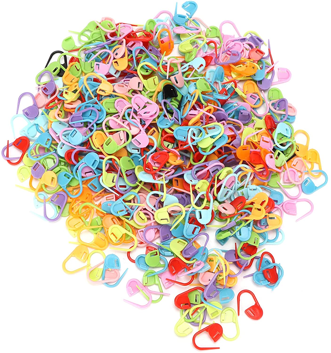 Stitch Markers, 1000 Crochet Clips, Widely Used Colourful Knitting