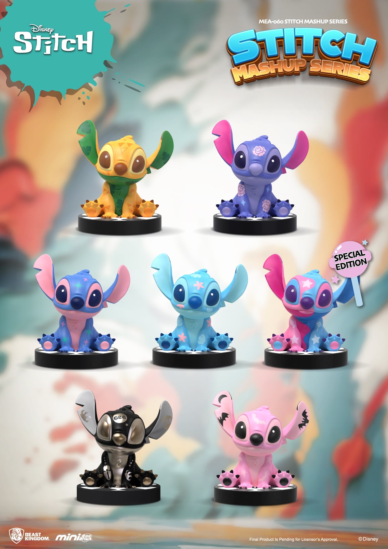 Stitch Mashup series Blind Box Set(6PCS)