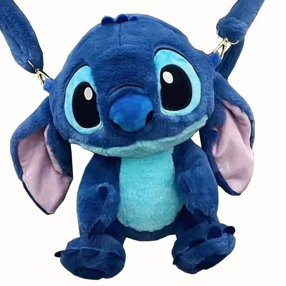 Stitch Men's And Women's Backpack, Cartoon Hand-Held Capacity Bag, Plush Bag, Light And Breathable, Outdoor Backpack