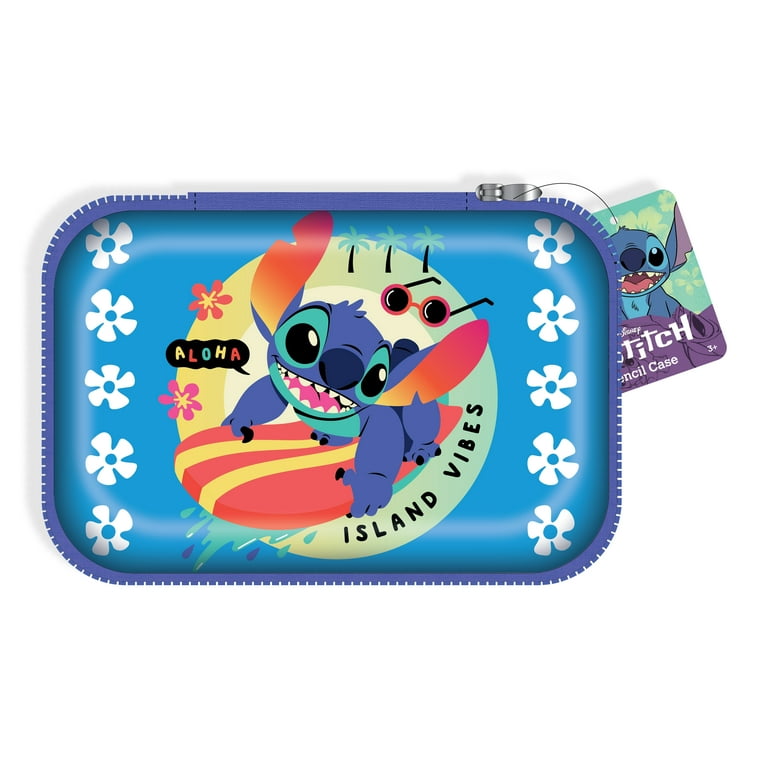 Twin Zip Pencil Case - Island Vibes Twin Zip Pencil Case - Island Vibes