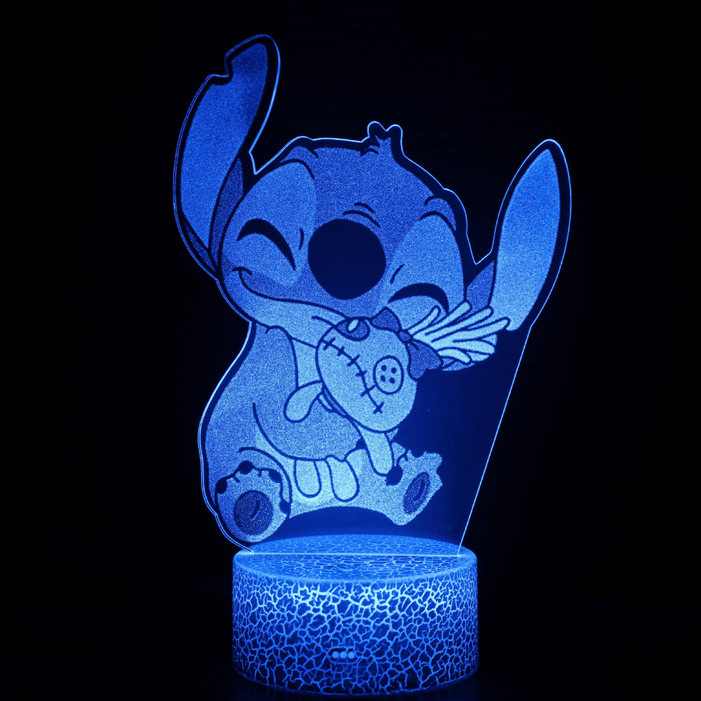 Stitch Gift for Girls Boys, Stitch Night Light, Stitch Toys for Boys, 3D  Illusion Lamp with Remote Control and 16 Colors Change, Ideal Birthday Gift  Gadgets for Men : : Lighting