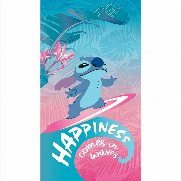 Disney Stitch Large Beach Towel for Kids, Teens, and Adults